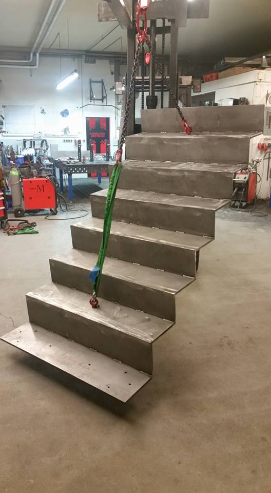 Stahltreppe