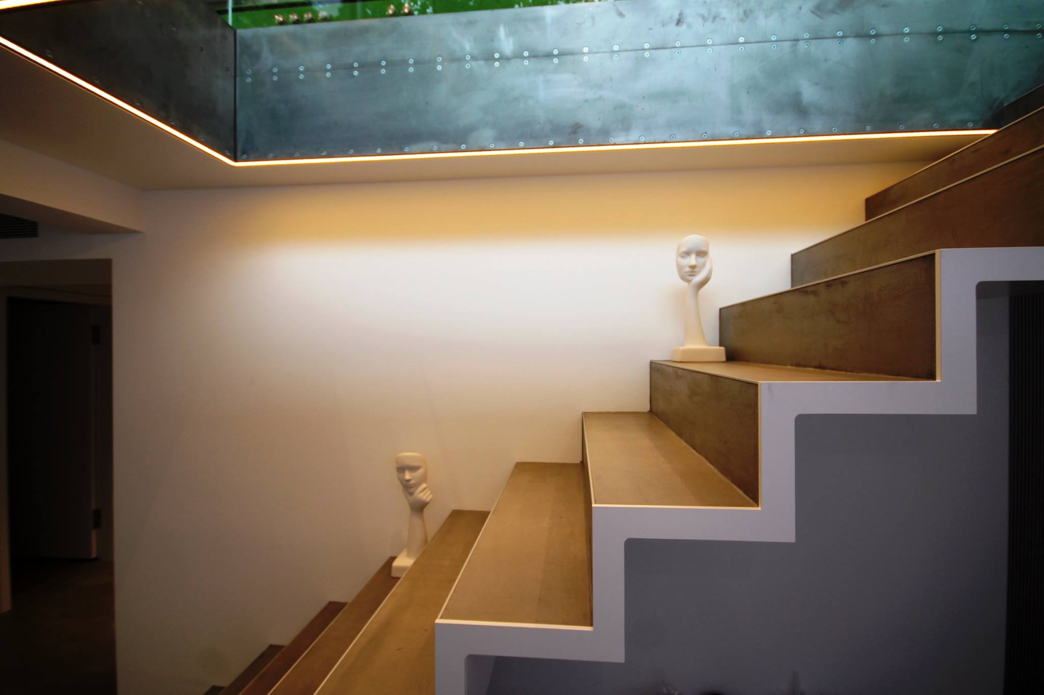 Stahltreppe