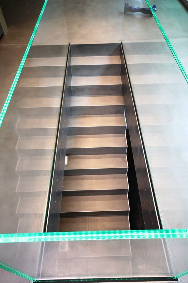 Stahltreppe